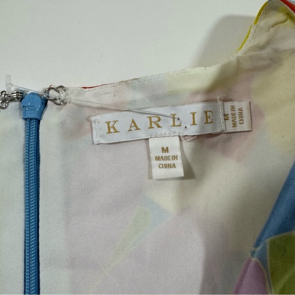 Karlie Mosaic Keyhole Maxi Dress Cotton - Picture 3 of 8